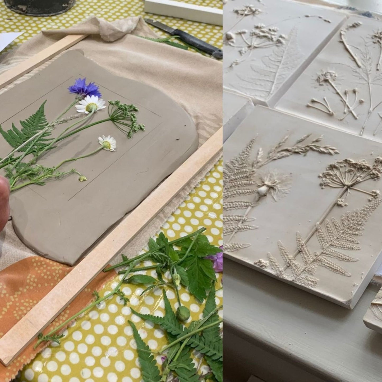 Botanical Bas Relief Plaques - Holden Clough Nurseries -  Friday 3rd April 2026 10.30-3.30pm