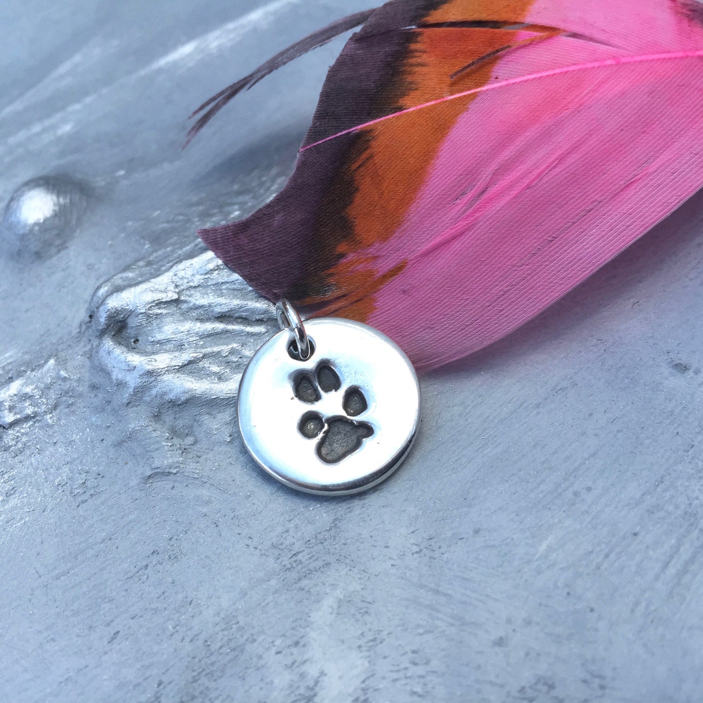 Mini Pet Paw Print Charm - Joy Impressions