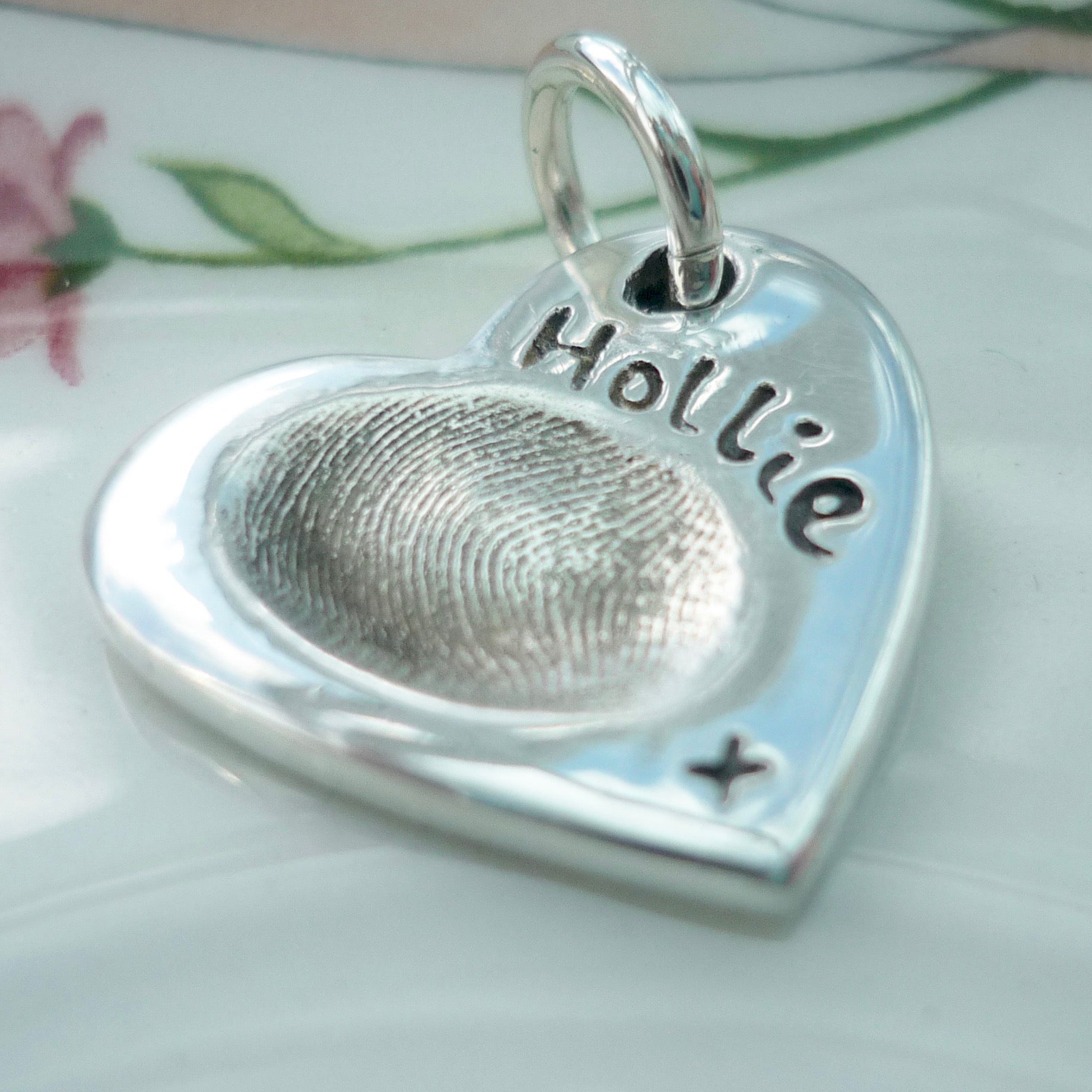 Heart Fingerprint Charm - Joy Impressions