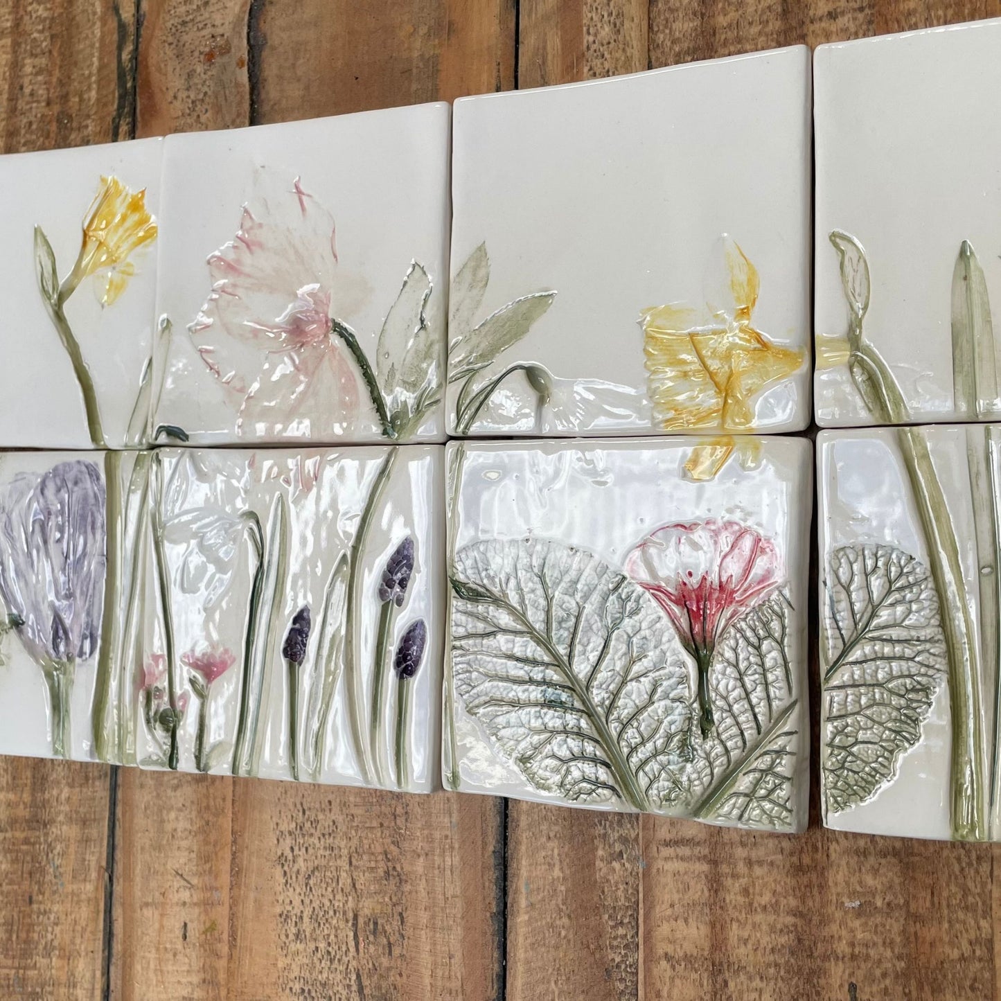 Spring Flow Ceramic Tile Panel - 8