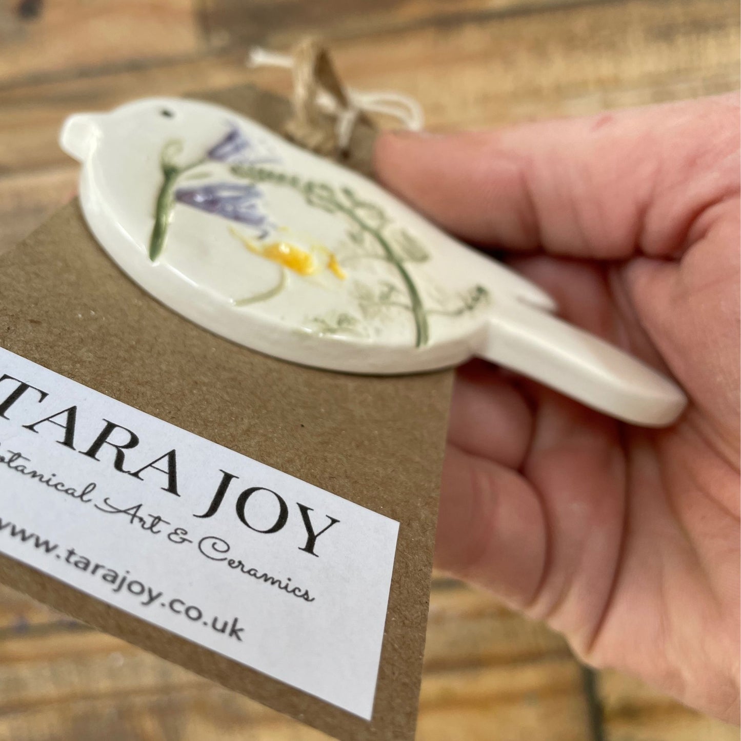 Ceramic Hanging Bird Decorations