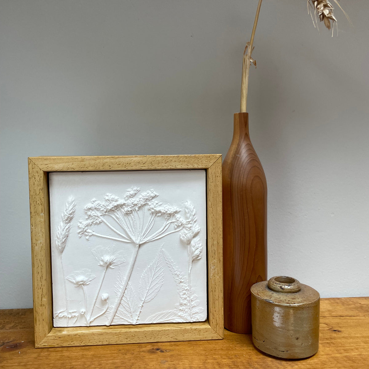 "Cowparsley Fields" Framed